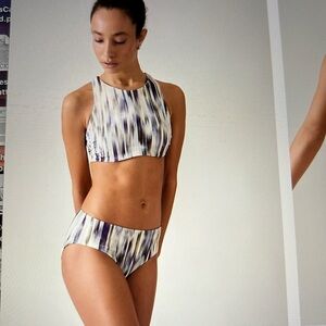 Athleta 2 piece Maldives swimsuit brand new with tags size small NEVER WORN